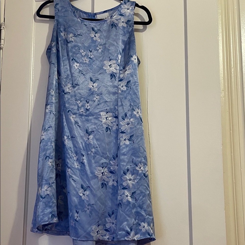 Vintage Fashion Bug Satin Dress
